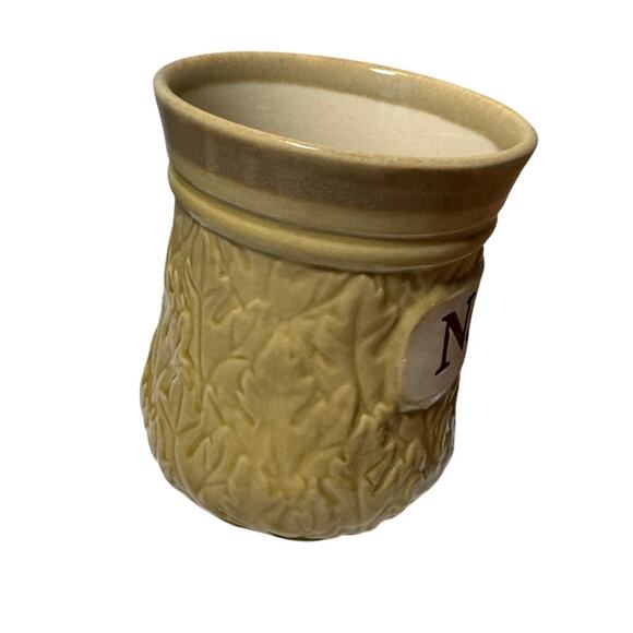 Cracker Barrel Earthen Ware "NANA" Mug; Heavy & Solid; Yellow/Cream; 18 OZ - Picture 5 of 9